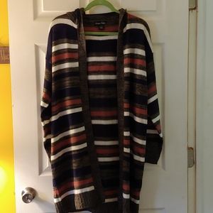 Open front cardigan